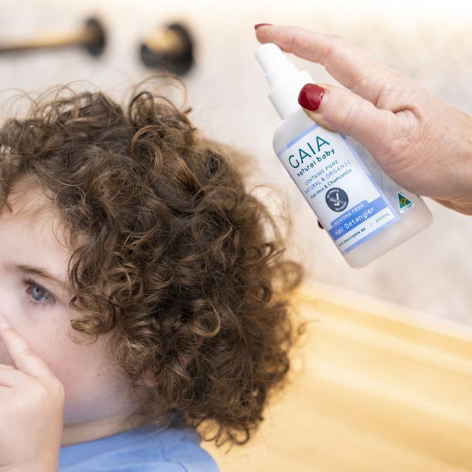 GAIA Natural Baby Hair Detangler 200mL
