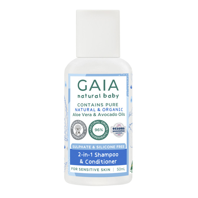 GAIA Natural Baby Mini Traveller Kit 50mL 3 Pack