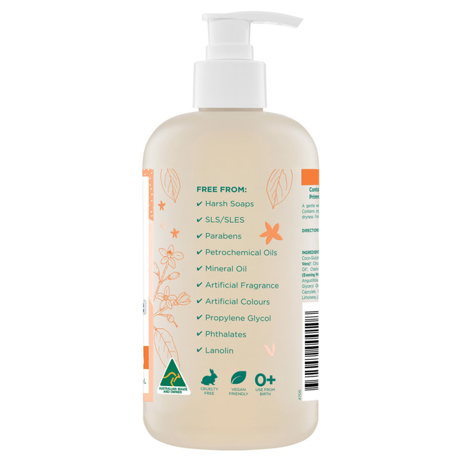 GAIA Natural Baby Bath & Body Wash 500mL