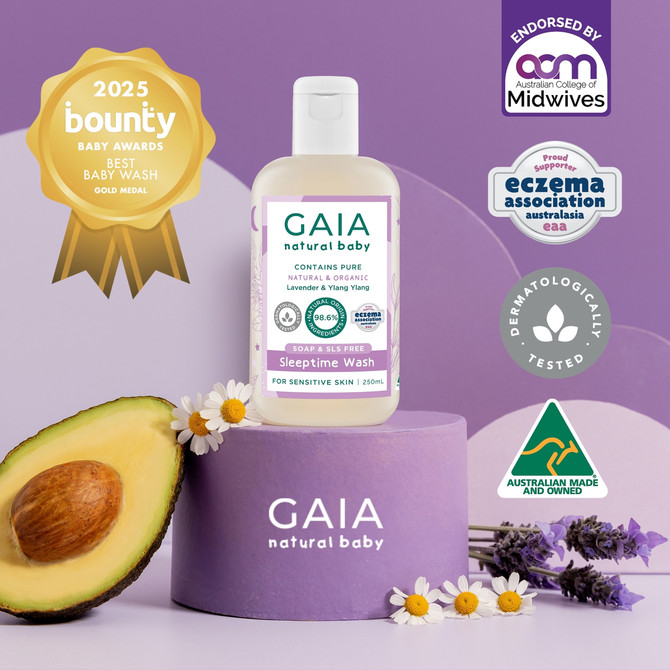 GAIA Natural Baby Sleeptime Bath 250mL 