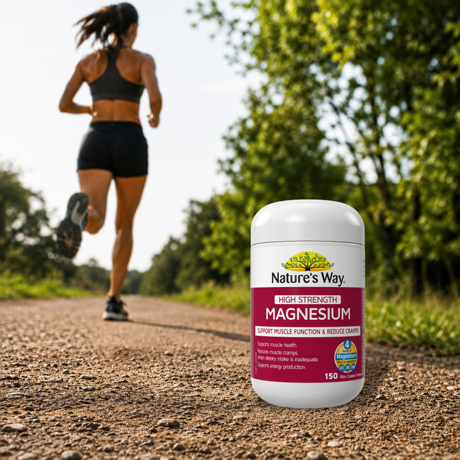 Nature's Way High Strength Magnesium 150 Tablets