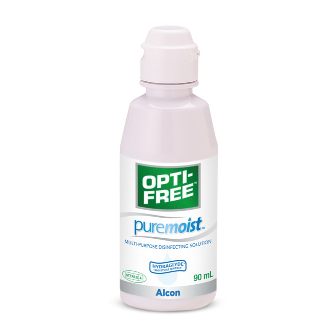 OPTI-FREE PureMoist Contact Lens Solution Travel Pack 90ml