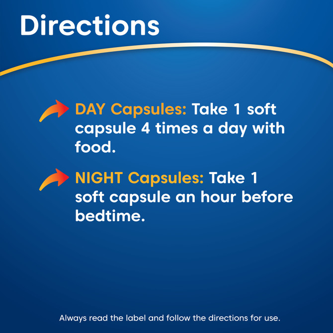EASEaCOLD Cough, Cold & Flu Day/Night 24s