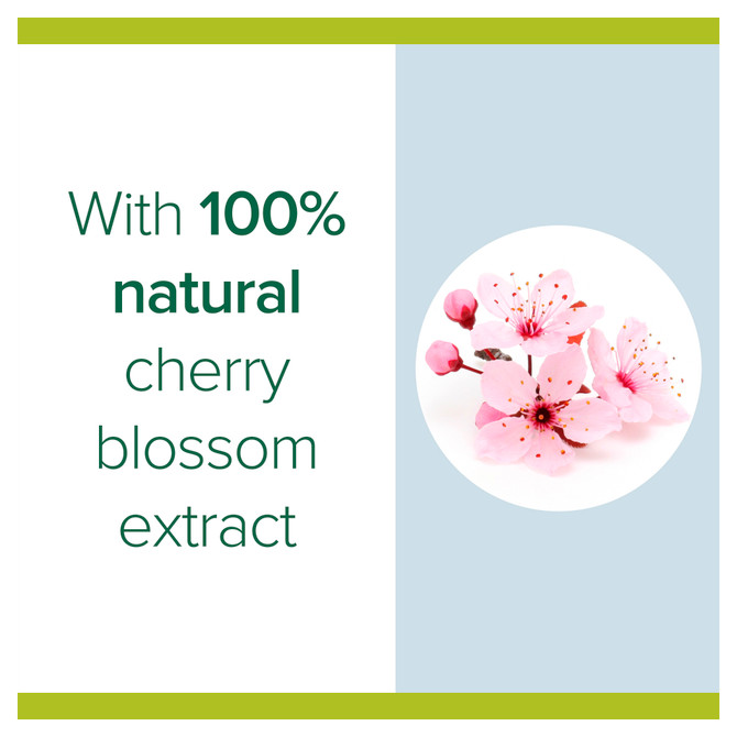 Palmolive Naturals Body Wash Cherry Blossom 1L Moisturising Almond Milk