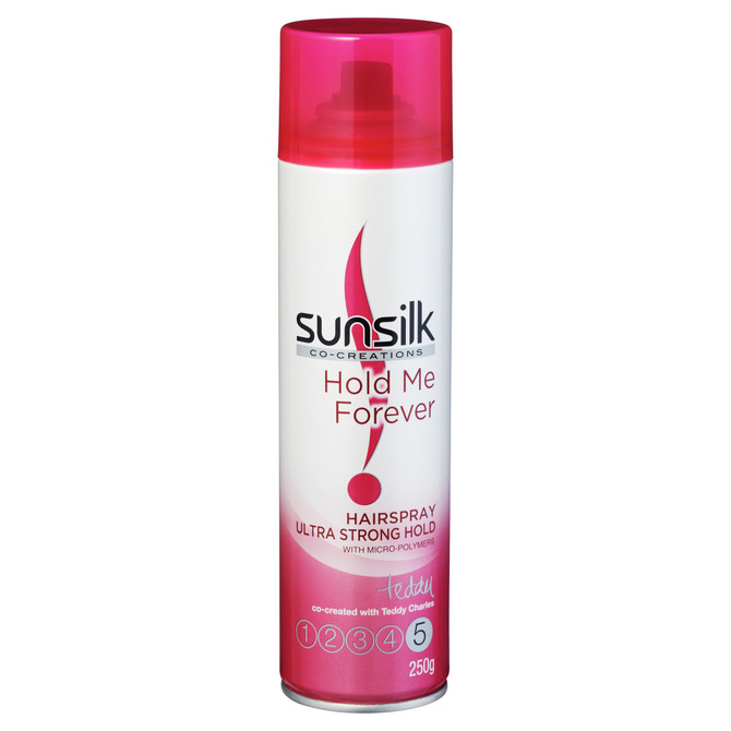 SUNSILK Ultra Strong Hair Spray Hold Me Forever 250g