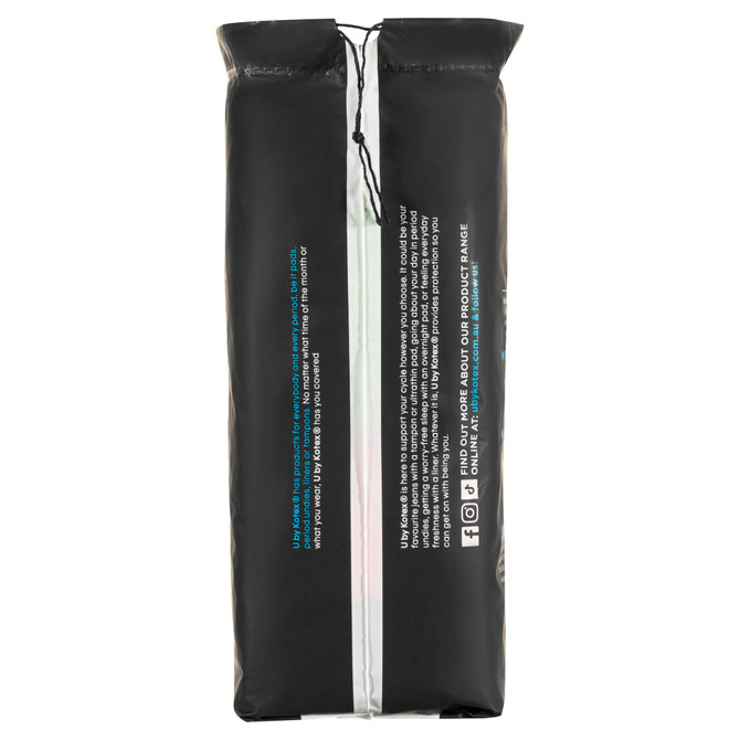 U by Kotex Extra Pads Regular with Wings 16 Pack