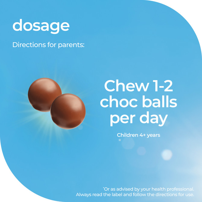 Kids Smart Probiotic Choc Balls 125g
