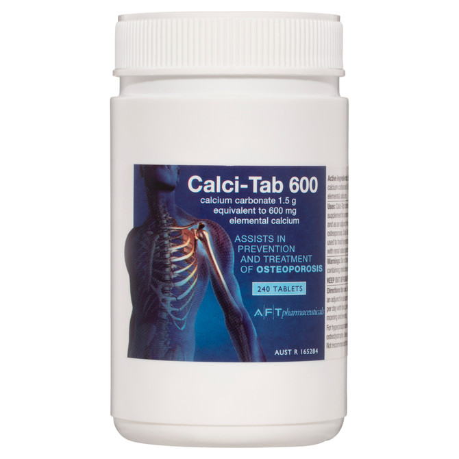 Calci-Tab® 600mg 240 Tablets