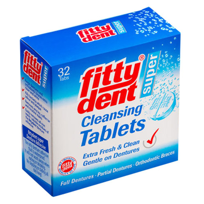 Fittydent Denture Cleaning Tablets 32