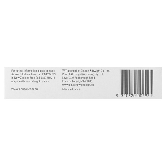 Anusol Suppositories 12pack