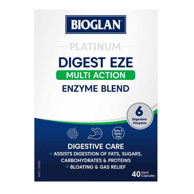 Bioglan Platinum Digest Eze 40s