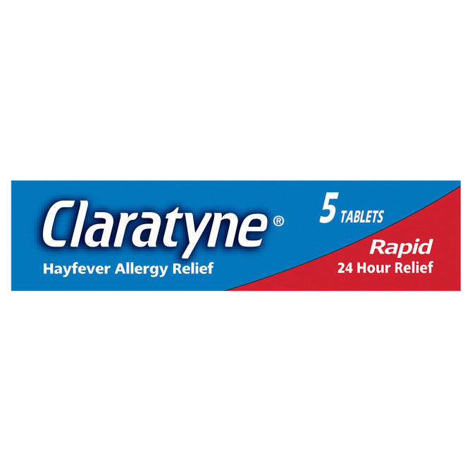 Claratyne Allergy Hayfever Relief Antihistamine Tablets 5 pack
