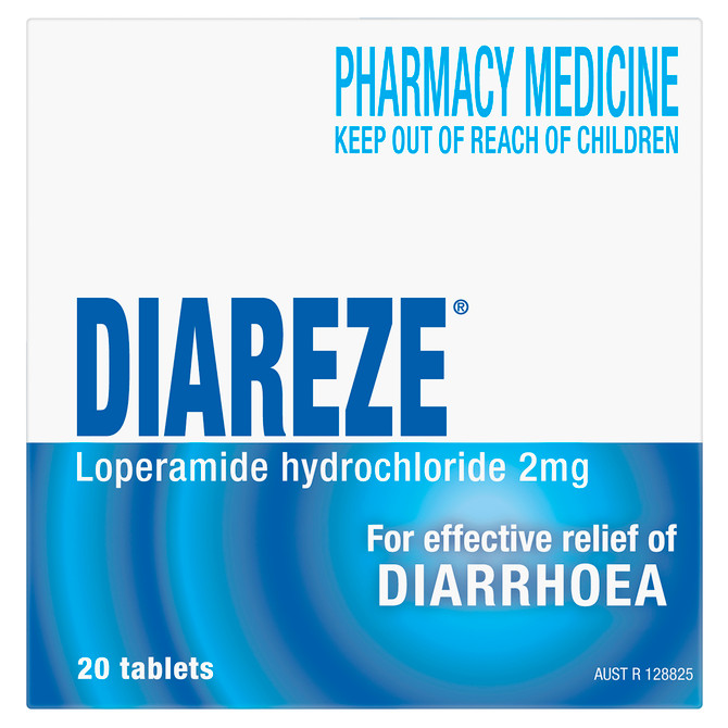 Diareze Tablets 20's