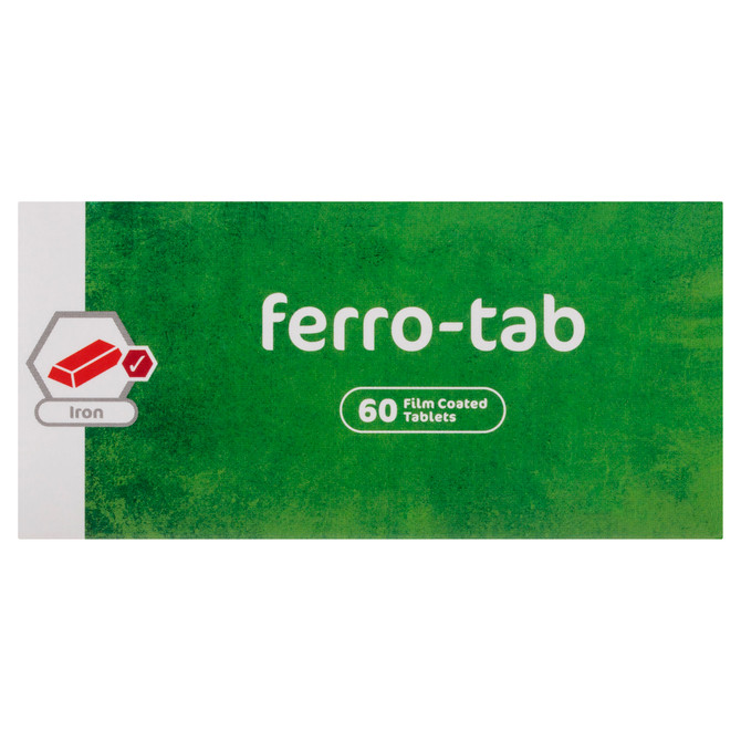 Ferro-Tab® 200mg 60 Film Coated Tablets