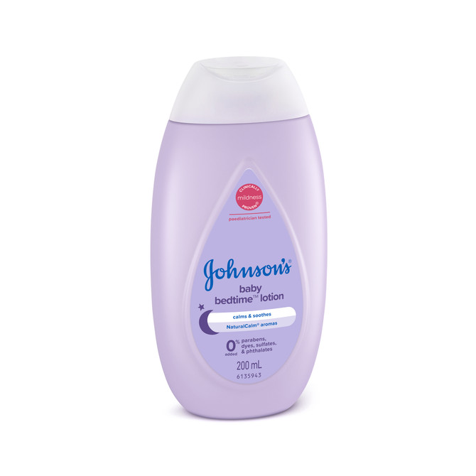 Johnson's Bedtime Gentle Calming Jasmine & Lily Scented Moisturising Baby Lotion 200mL