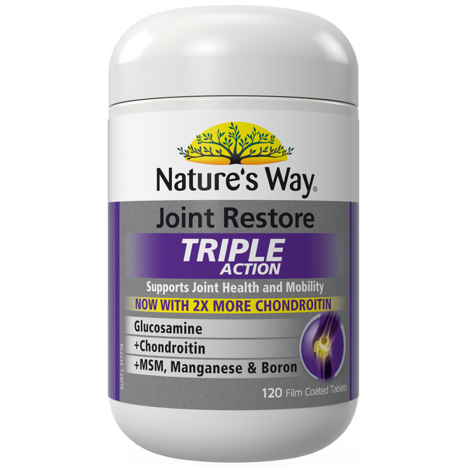 Nature's Way Joint Restore Triple Action 120 Tablets