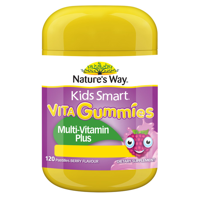 Nature's Way Kids Smart Vita Gummies Multi-Vitamin Plus 120s