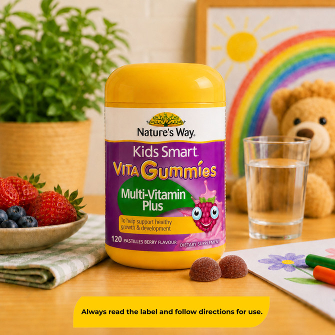 Nature's Way Kids Smart Vita Gummies Multi-Vitamin Plus 120s