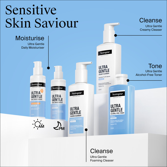 Neutrogena Ultra Gentle Alcohol-Free Face Toner 150mL