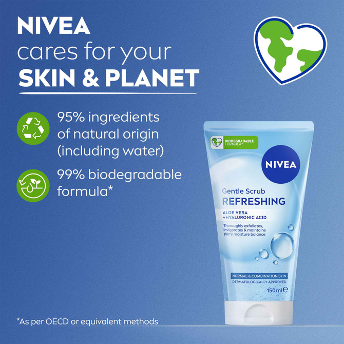 NIVEA Refreshing Gentle Scrub 150ml
