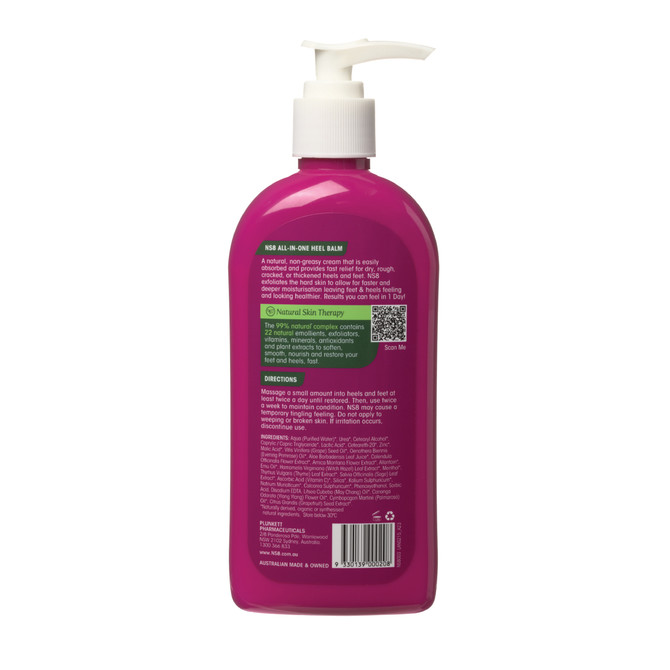 Plunkett's NS8 All-In-One Heel Balm 250mL