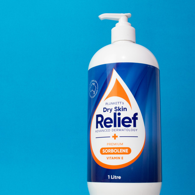 Plunkett's Dry Skin Relief Vitamin E Premium Sorbolene 1Litre