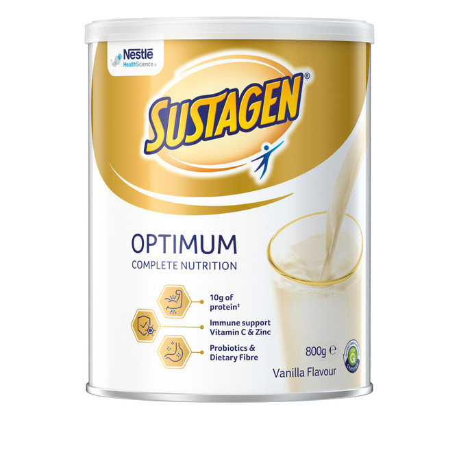 SUSTAGEN® OPTIMUM™ Vanilla Flavour 800g