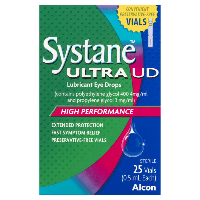 Systane Ultra UD Eye Drops 0.5ml 25 Vials