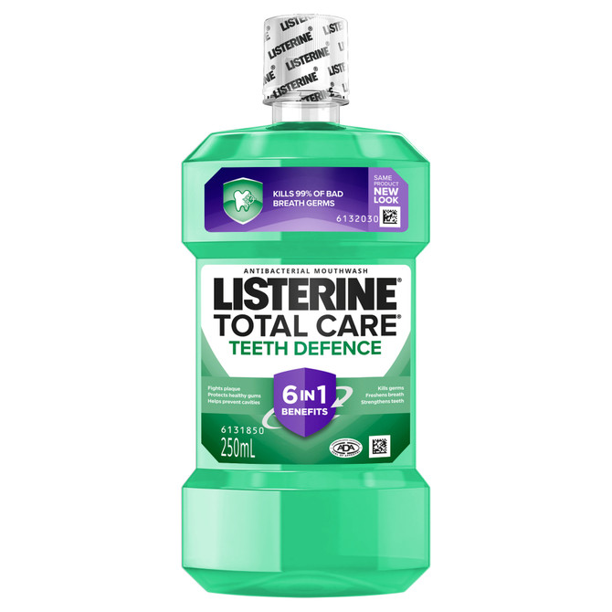Listerine Total Care Teeth Defence Mouthwash 250mL