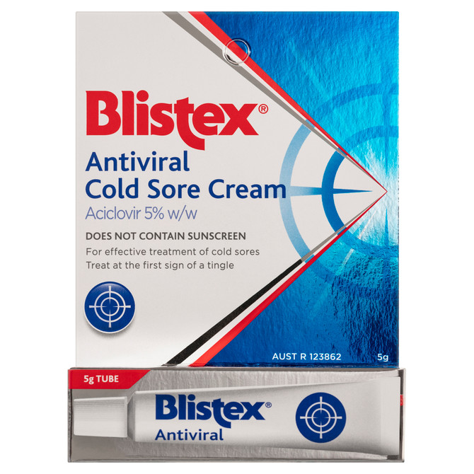 Blistex Antiviral Cold Sore Cream 5.0g