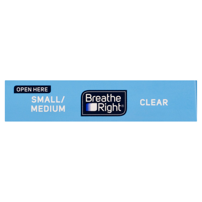 Breathe Right Nasal Strips Clear Regular 10pk