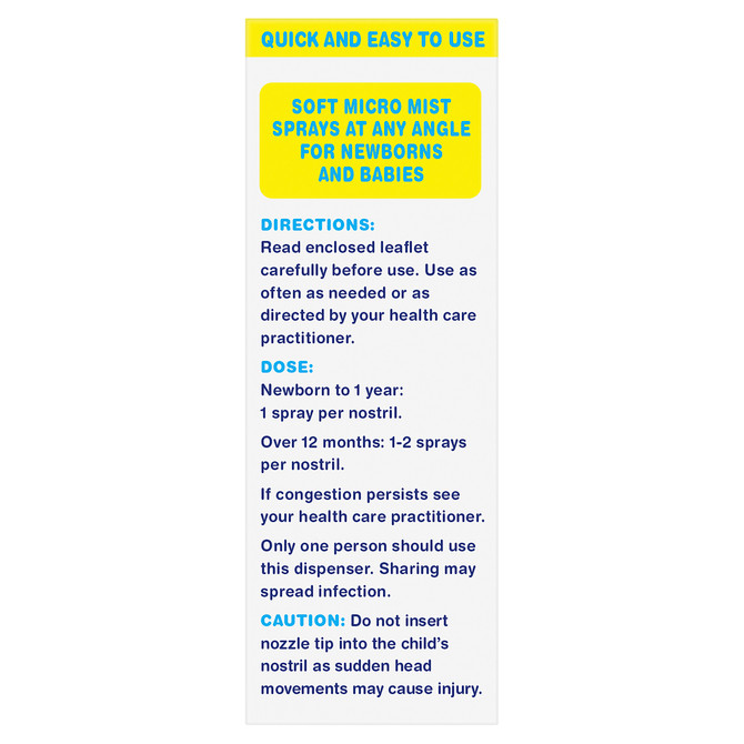 FLO Baby Saline Nasal Spray 15mL 