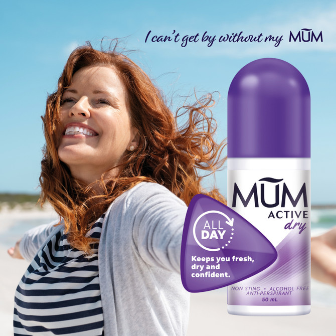Mum Dry Roll On:deodorant Active:50:ml