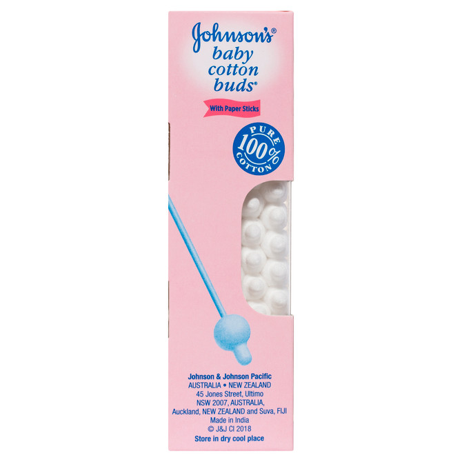 Johnson's Gentle Baby Cotton Buds 60 Pack