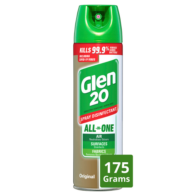 Glen 20 Spray Disinfectant All-In-One Original 175g