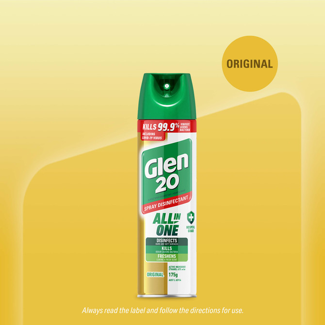 Glen 20 Spray Disinfectant All-In-One Original 175g