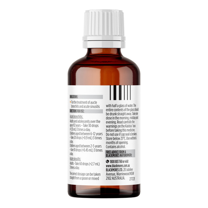 Blackmores Kaloba® Liquid 50mL Oral Liquid