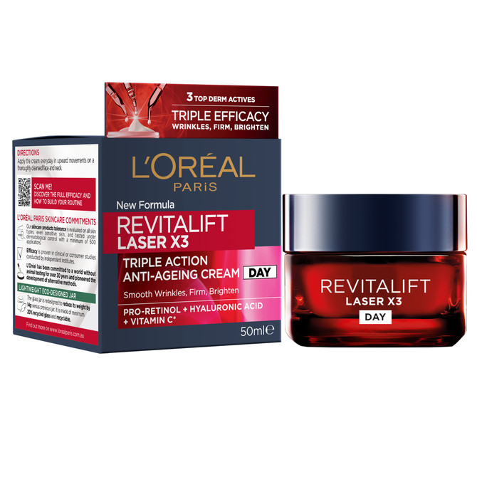 L'Oréal Paris Revitalift Laser X3 Anti-Ageing Day Cream 50ml