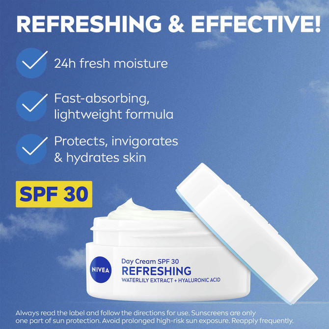 NIVEA Refreshing Day Cream SPF30 50ml