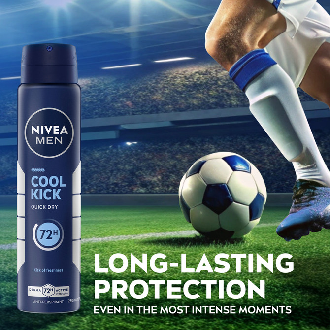 NIVEA MEN Cool Kick Anti-Perspirant Aerosol 250ml