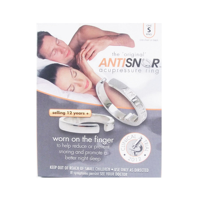 Antisnor Acupressure Ring Small
