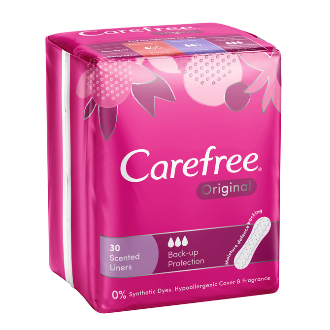 Carefree Original Scented Liners 30 pack