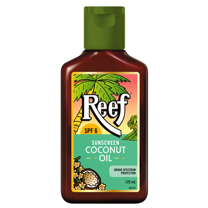 Reef SPF 6 Sunscreen Coconut Oil 125mL