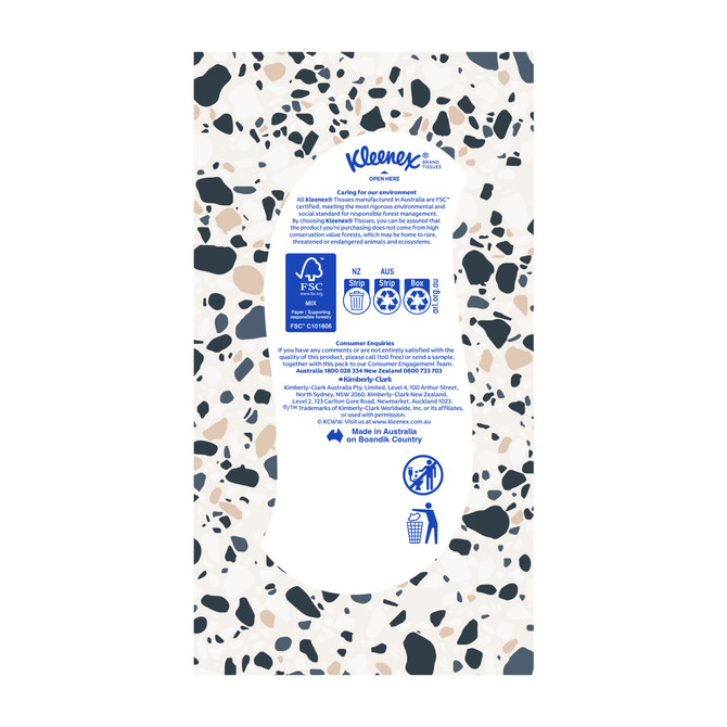 Kleenex Everday Silk Touch Facial Tissues, Jumbo Box 250 Sheets