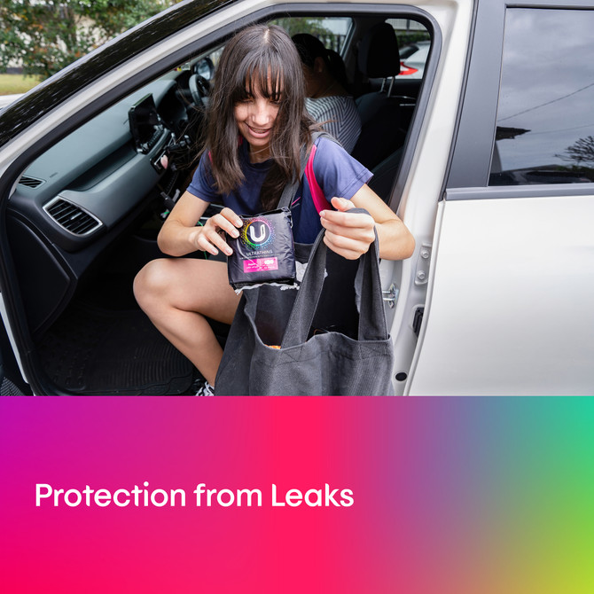 U by Kotex Ultrathin Pads Super with Wings 12 Pack