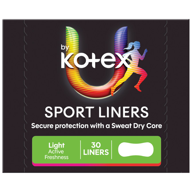 U by Kotex Sport Liners 30 Pack