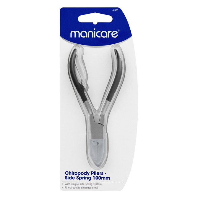 Manicare Chiropody Pliers, 100mm, with Side Spring 