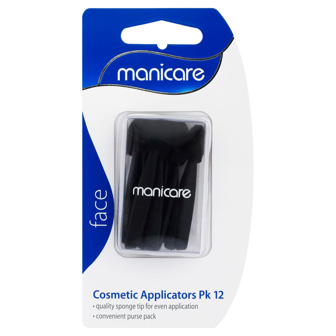 Manicare Cosmetic Applicators, 12 Pack