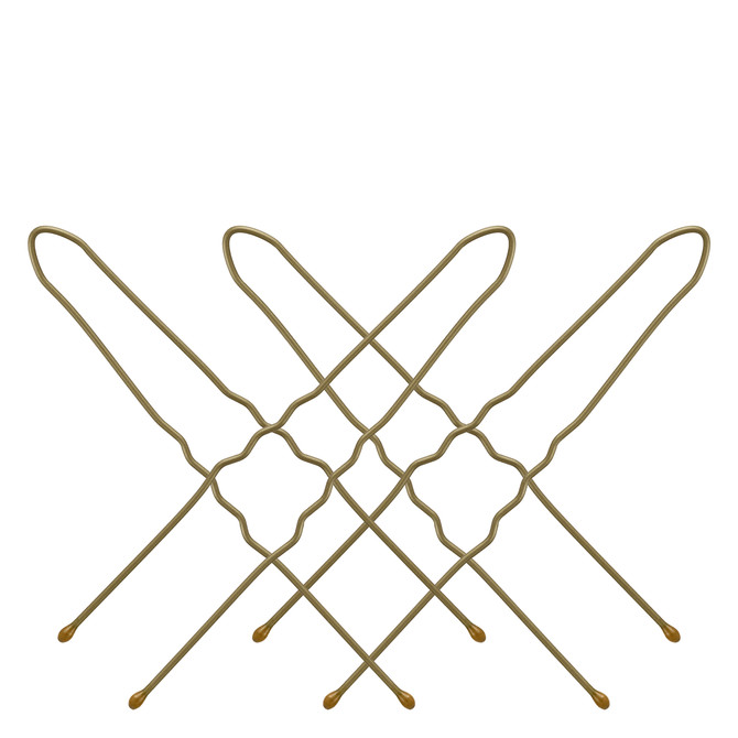 Lady Jayne Brown Fringe Pins, 50 Pk