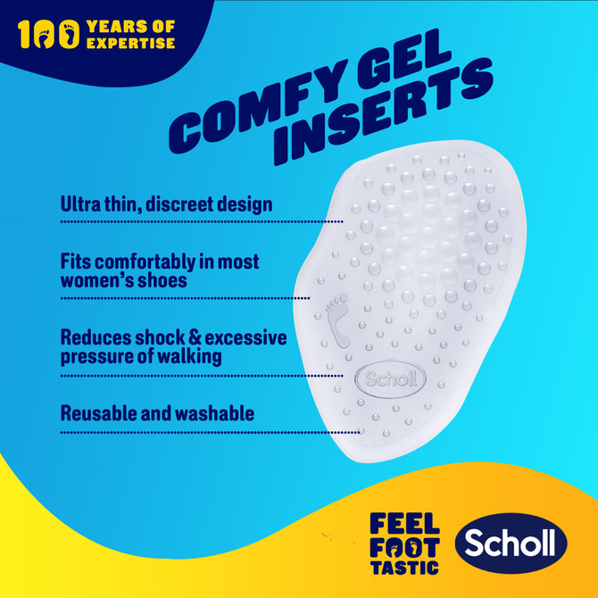 Scholl Party Feet Inserts Ball of Foot Cushion